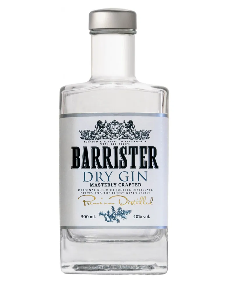 Изображение товара Barrister Dry Gin 0.5 л.