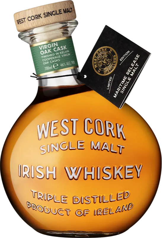 Изображение товара West Cork Single Malt Virgin Cask Maritime 0.7 л.