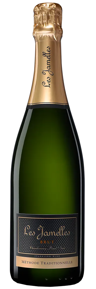 Brut Chardonnay-Pinot Noir, Methode traditionnelle, Les Jamelles 0.75 л.
