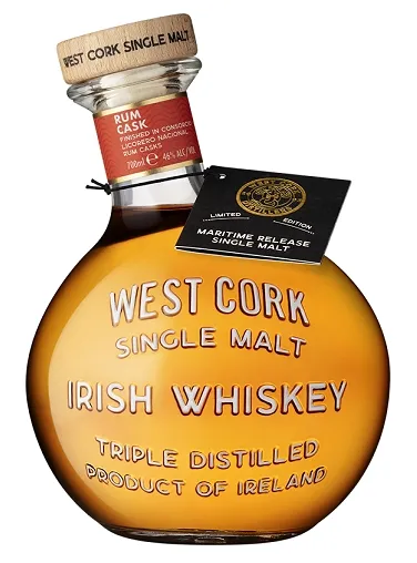 Изображение товара West Cork Single Malt Rum Cask 0.7 л.
