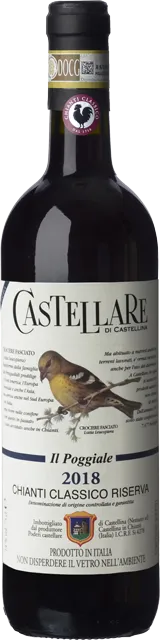 Изображение товара Chianti Classico Riserva Castellare di Castellina IL Poggiale 2018 0.75 л.