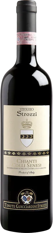 Chianti, Titolato Strozzi, Toscana Colli Senesi DOCG 0.75 л.