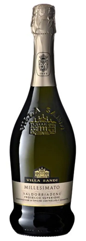 Изображение товара Prosecco, Millesimato, Valdobbiadene, Superiore, Villa Sandi DOCG Brut 0.75 л.