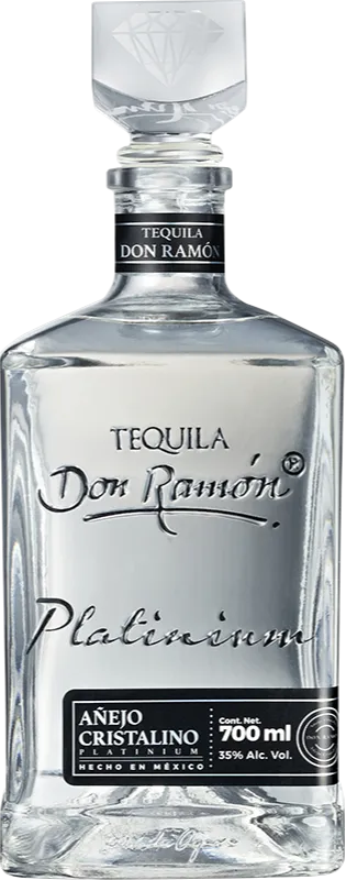 Tequila Don Ramón Añejo Cristalino Platinum 0.7 л.